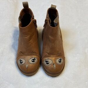 Wonder Nation Brown Owl Kids Boots
